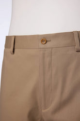 Men's Beige Casual Trouser Made to Measure